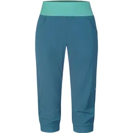 Rafiki Tarragona 3/4 Damen, Kletterhose-Türkis-40