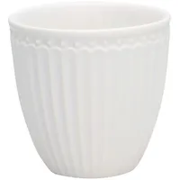 GREENGATE Kaffeetasse Mini Latte Cup Alice 0,1 l Weiß