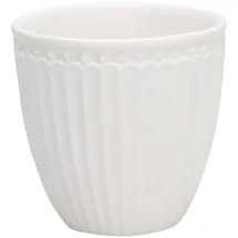 GREENGATE Kaffeetasse Mini Latte Cup Alice 0,1 l Weiß
