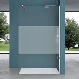 mai & mai Walk-In-Dusche 50 x 200 cm transparent Sicherheitsglas BRAM3 Bremen2MS