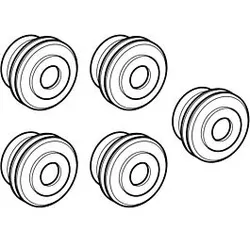 Geberit Set Manschetten für Einlaufstutzen 599065000 für Urinal
