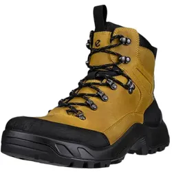 ECCO Wanderschuhe Offroad Mid (Nubukleder, wasserdicht) gelb/schwarz Herren