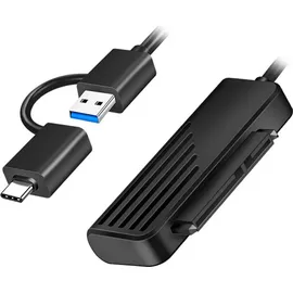 Logilink USB-C auf USB-A Adapter 0,2 m Schwarz