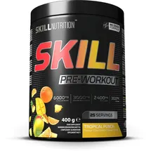 skill nutrition Pre-Workout Tropical Punch Pulver 400 g