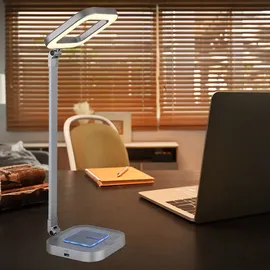 GLOBO Tischlampe Grau 2 St.