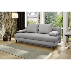 Jockenhöfer Schlafsofa Polyester 2-Sitzer Grau