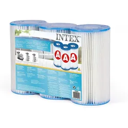 Intex Filterpatrone Typ A (3er-Pack) WEISS No Size