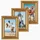 Victor Goya Vintage Gold 10x15 cm 3er Set