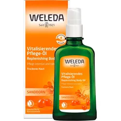 Weleda Körperöl Sanddorn - pflegt trockene Haut intensiv, vitalisiert und wirkt aufbauend Öl 100 ml Unisex 100 ml Öl