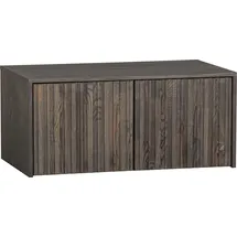 Woood Truhenbank New Gravure Braun 88 x 40 x 50 cm