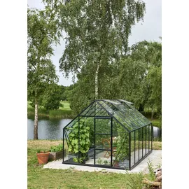Juliana Universal 128 Alu schwarz Blankglas 3 mm 9,9 m2