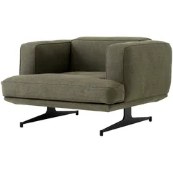 &Tradition Inland AV21 Sessel, schwarz / clay 0014