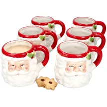 Mambocat Kaffeetasse 0,48 l Mehrfarbig 6 St.