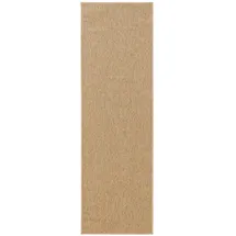 benuta Outdoorläufer, Beige, Kunststoff, Rechteckig, 80x250 cm wasserabweisend, Teppiche & Böden, Teppiche, Outdoorteppiche