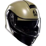 AGV Streetmodular Mono, Klapphelm - Matt-Oliv/Schwarz - XS