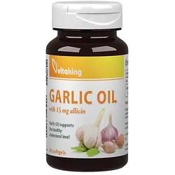 Vitaking Garlic Oil with 15 mg allicin (90 Weichkapseln)