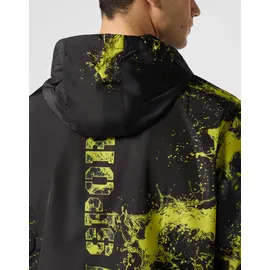 Plein Sport Splash neongelb | schwarz L