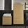 Ideal Standard Conca Halbhochschrank 72 x 140 x 25 cm Eiche hell