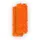 BestLivings Bodenwischer Ersatzbezug Mikrovelour Chenille Orange 2er Pack