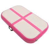 vidaXL Aufblasbare Gymnastikmatte mit Pumpe 60x100x15 cm PVC Rosa