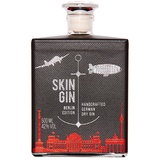 Skin Gin | Handcrafted German Gin | Berlin Edition | Manufaktur Gin aus dem Alten Land | Koriander-Grapefruit-Limetten | 42% 500ML