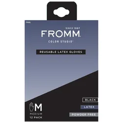 Fromm Latexhandschuhe Schwarz M