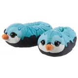 NICI NICIdoo Pinguin Plüsch Pantoffeln Blau 30