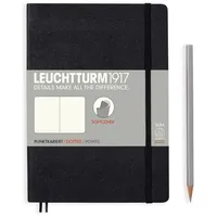 Leuchtturm Notizbuch Medium Softcover A5 schwarz,