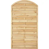 Tetzner & Jentzsch Lamellenzaun 100 x 180 cm Grün Holz 2 St.