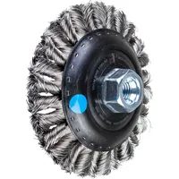 Pferd tools COMBITWIST Kegelbürste gezopft KBG Ø 125x15 mm