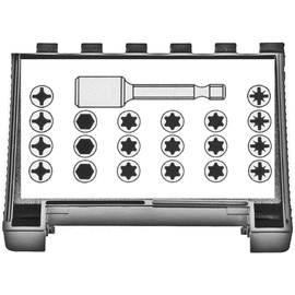 Stahlwille Bit Set 21-tlg. 1204/21-1