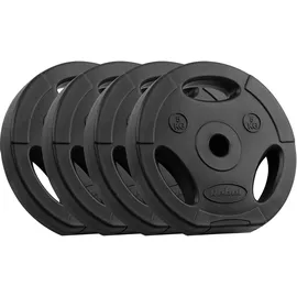 rebel electro Rebel Bitumenlast Set 4x5kg Bohrung 31mm Teller mit Griffen RBA-2122