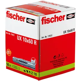 Fischer Universaldübel UX 10 x 60 R 50 Stück