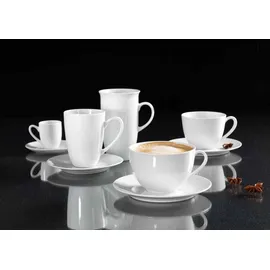 Ritzenhoff & Breker Cappuccinotasse 0,3 l Weiß 4 St.