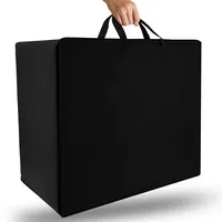Beautissu Aufbewahrungstasche 67 x 120 x 42 cm 1-tlg. Schwarz