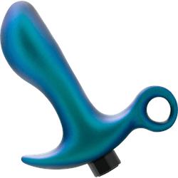 Anal Adventures - Matrix Teleportation Plug, 10,8 cm, blau