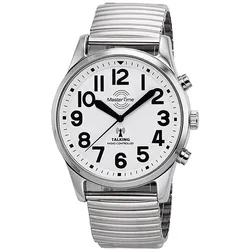 Master Time MTGA-10691-61M Sprechende Funk Herrenuhr mit Zugband
