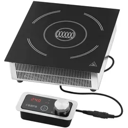 Saro Einbau-Induktionsplatte LOLA mit 9 Heizstufen und Touchscreen-Bedienung