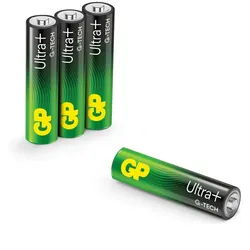 GP AAA x4 Ultra Alkaline Batterien