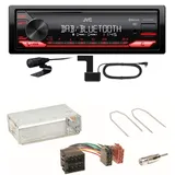 JVC KD-X282DBT Bluetooth DAB USB Einbauset für Citroen Berlingo bis 2007