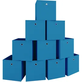 VCM Faltbox 10er Set blau