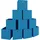 VCM Faltbox 10er Set blau
