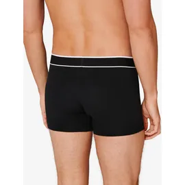 SCHIESSER Retro Boxershorts blau/schwarz M 9er Pack