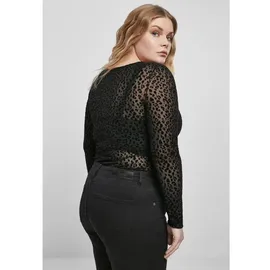 URBAN CLASSICS Ladies Flock Lace Body Black XXL - XXL