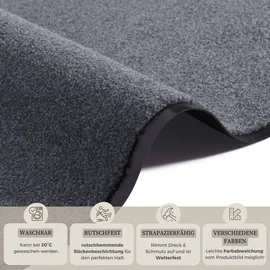 HANSE HOME Schmutzfangmatte 40 x 60 cm Grau