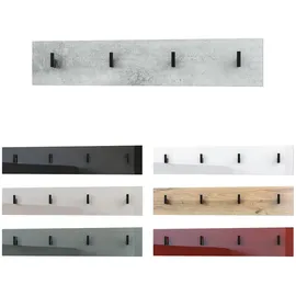 Vladon Garderobenpaneel Linea 72,5 x 14,5 x 3,5 cm Grau