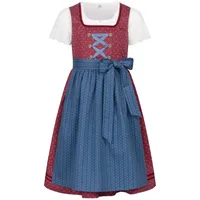 Nübler Dirndl Kinderdirndl Gesr in Bordo von Nübler rot 152