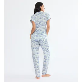 Triumph Boyfriend Fit PW X Pyjama Blau M (42)