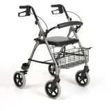 Vermeiren Rollator Eco Light Aluminium Einkaufsrollator Champagner Sitzhöhe 55 cm