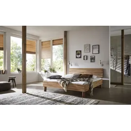 Home Affaire Massivholzbett HOME AFFAIRE "Chavot I", braun (wildeiche), B:186cm H:77cm L:208cm, Betten, Massivholzbett, wahlweise in Kernbuche oder Wildeiche erhältlich